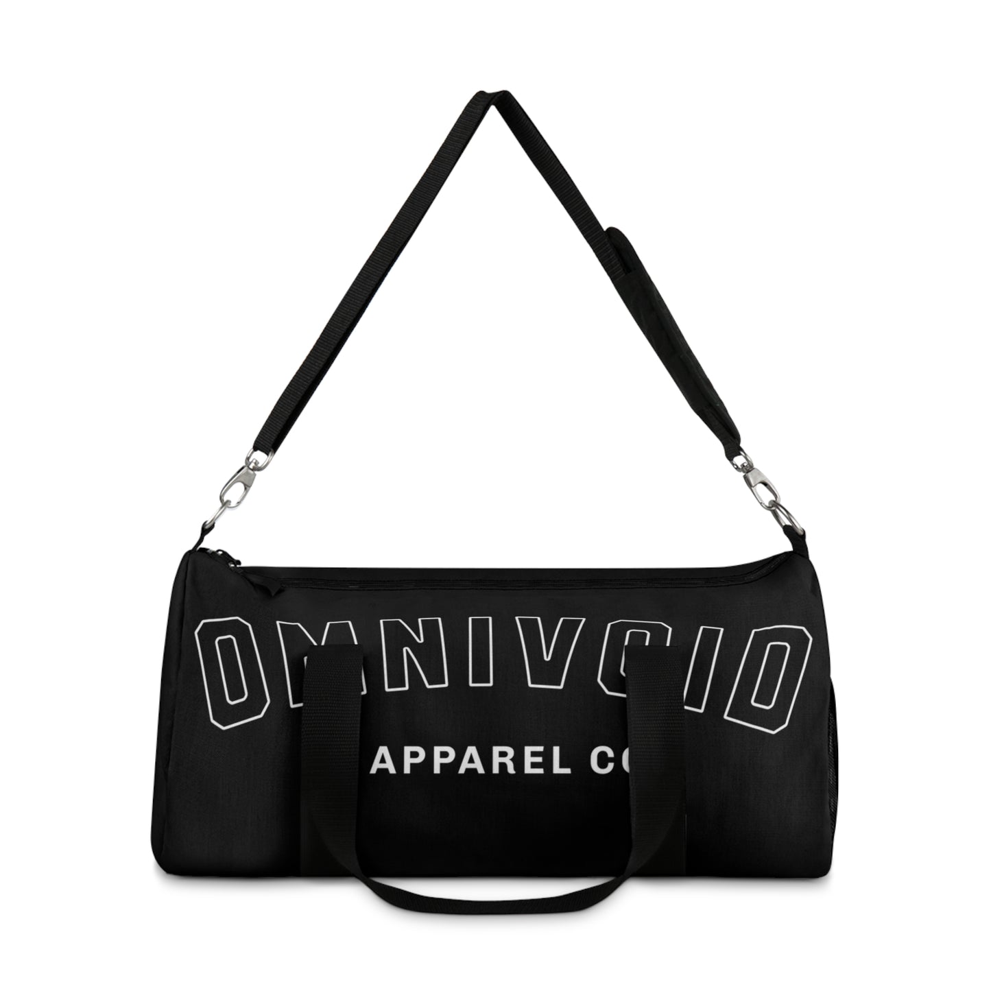 OMNIVOID Logo Duffel Bag - Stylish Gym & Travel Bag