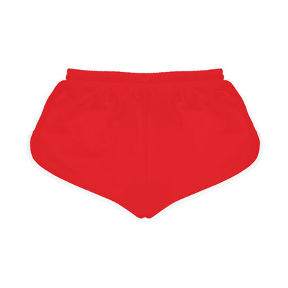 OMNIVOID Women’s Relaxed Red Athletic Shorts