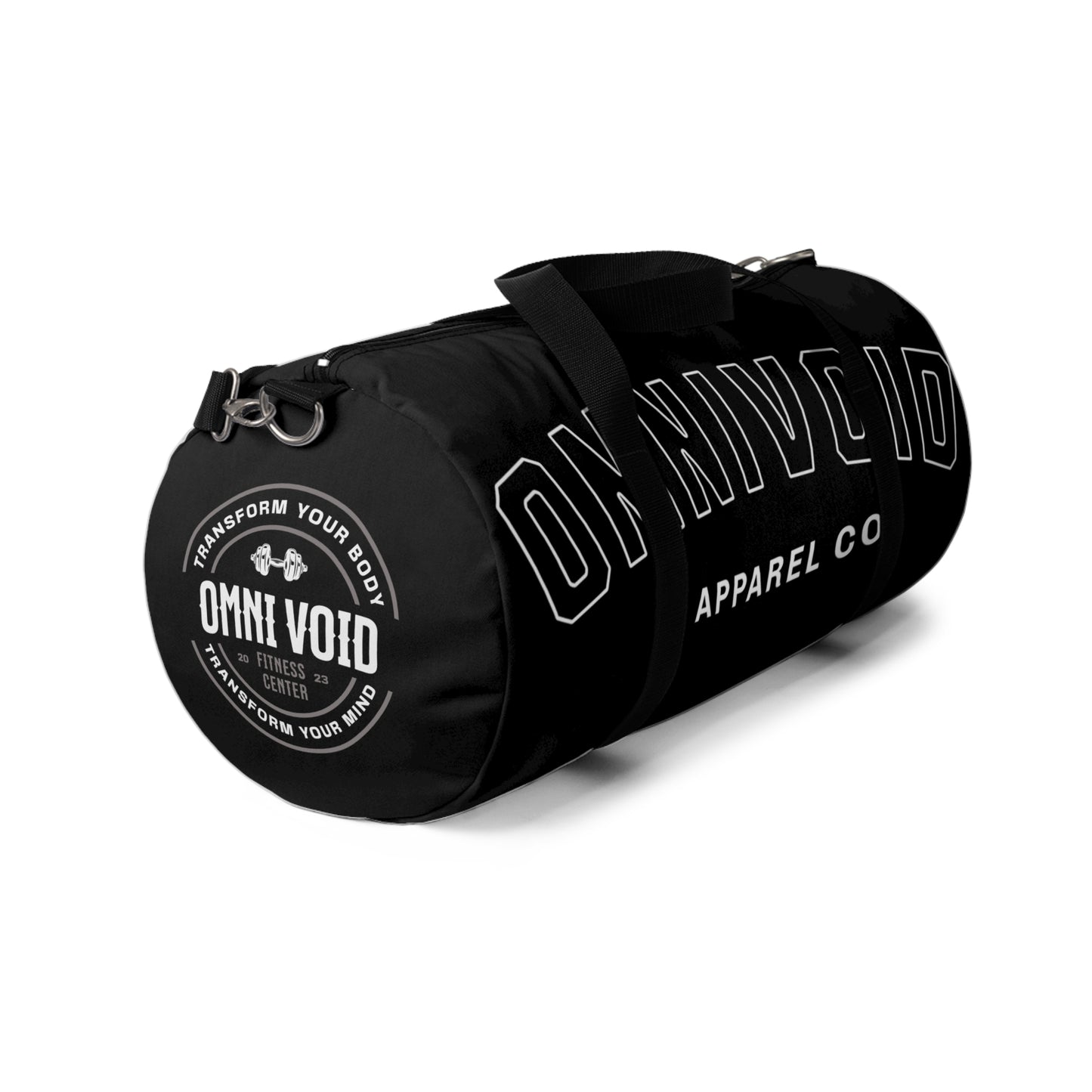 OMNIVOID Logo Duffel Bag - Stylish Gym & Travel Bag