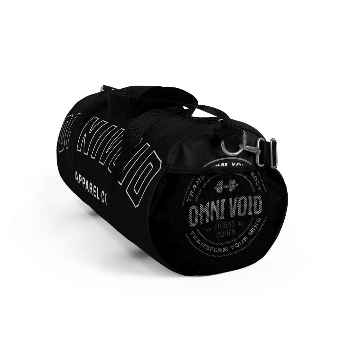 OMNIVOID Logo Duffel Bag - Stylish Gym & Travel Bag