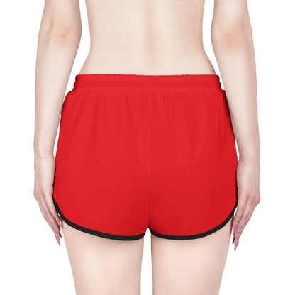 OMNIVOID Women’s Relaxed Red Athletic Shorts