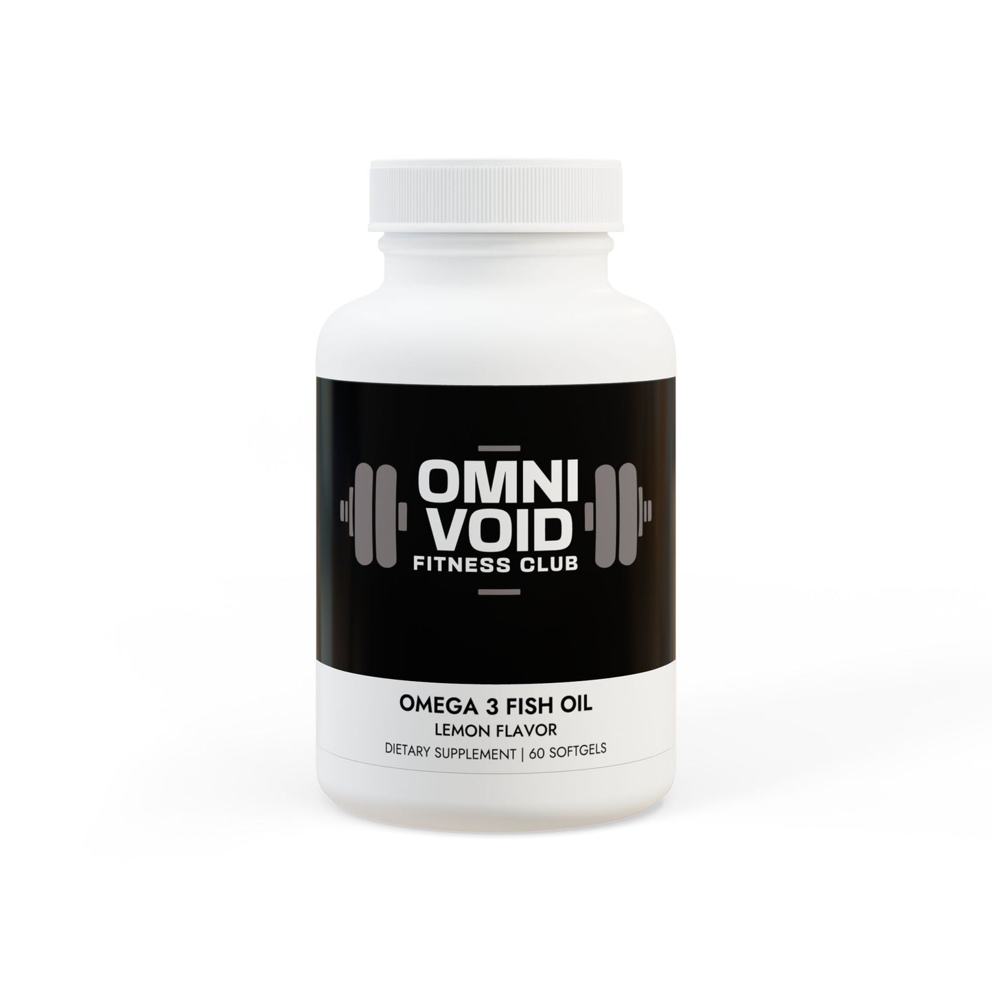 OMNIVOID Omega 3 Fish Oil Supplement (60 Softgels)