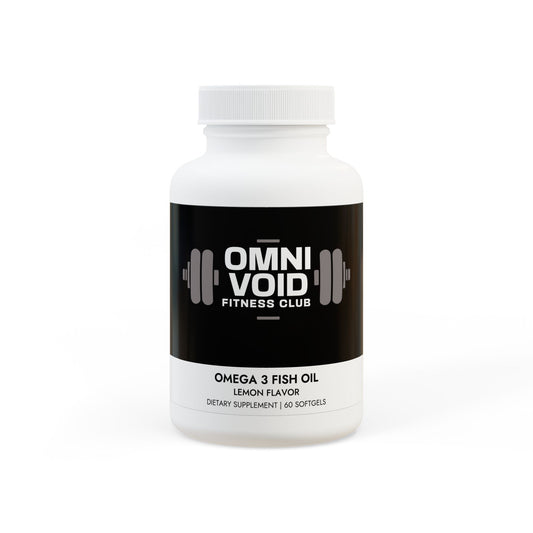 OMNIVOID Omega 3 Fish Oil Supplement (60 Softgels)