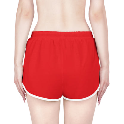 OMNIVOID Women’s Relaxed Red Athletic Shorts