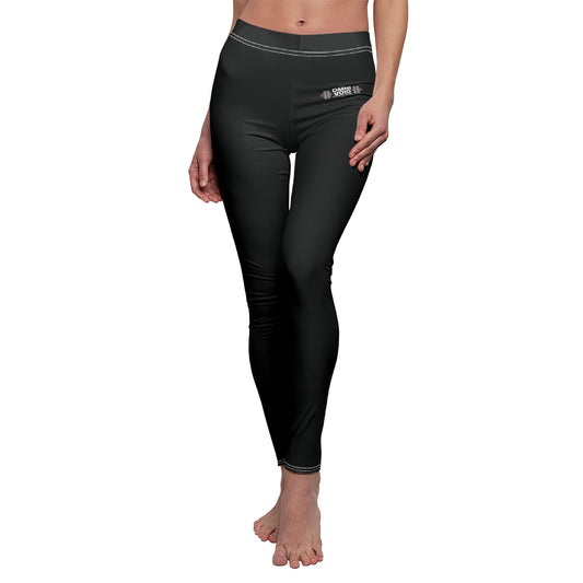 OMNIVOID Women's Mid-Rise Casual Leggings - Perfect for Workouts & Everyday Comfort