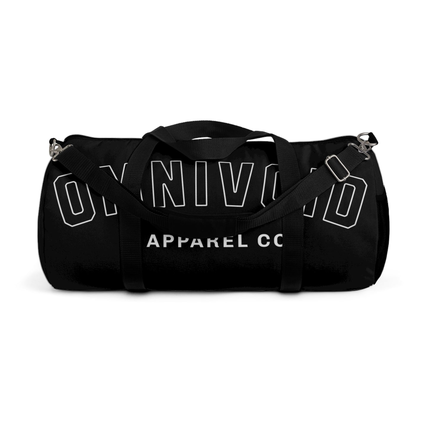 OMNIVOID Logo Duffel Bag - Stylish Gym & Travel Bag