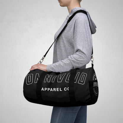 OMNIVOID Logo Duffel Bag - Stylish Gym & Travel Bag