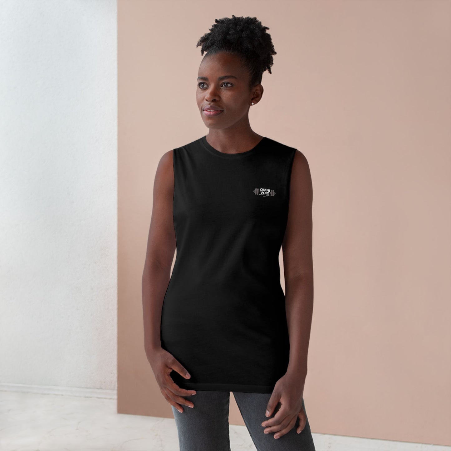 OMNIVOID Drop Arm Tank - Comfortable Fitness Apparel